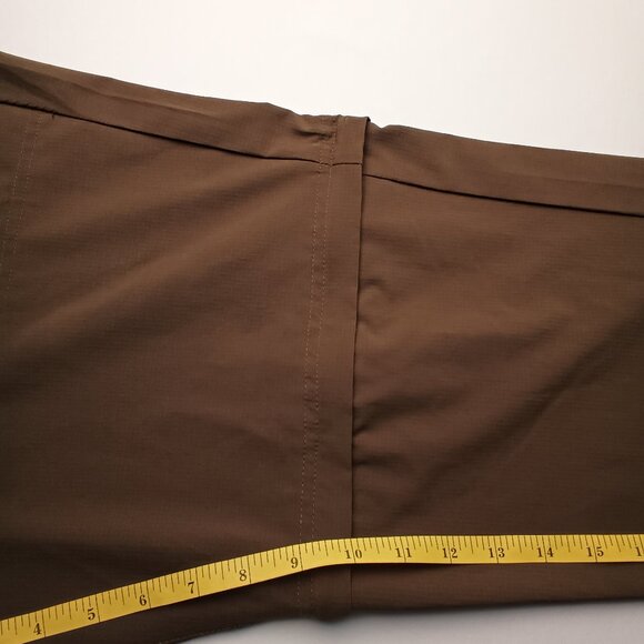 Mens Gerry Convertible Pants Size 36x32 Quick Dry Hiking Army Green - Picture 9 of 10